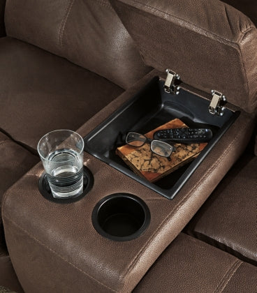 RECLINING SOFA AND LOVESEAT 8670488/94-ASH