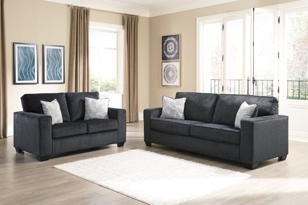 SOFA AND LOVESEAT 8721335/38-ASH