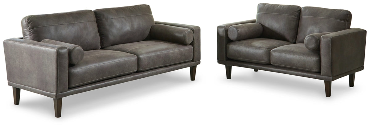 SOFA AND LOVESEAT 8940238/35-ASH