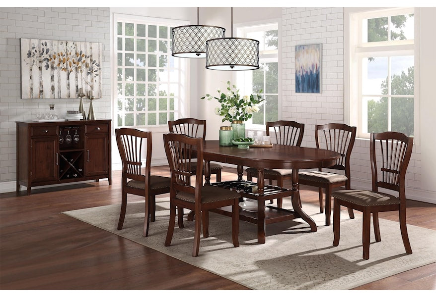 BIXBY DINING SET 7PC-NC