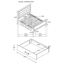 Load image into Gallery viewer, 4PCS QUEEN BEDROOM SET /204190Q-S4-COA