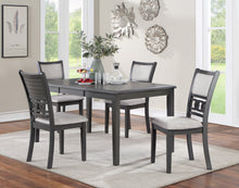 Load image into Gallery viewer, GIA 60&quot; DINING TABLE+CHAIRS 5PCS-NC