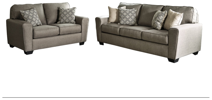 SOFA AND LOVESEAT 9120238/35-ASH