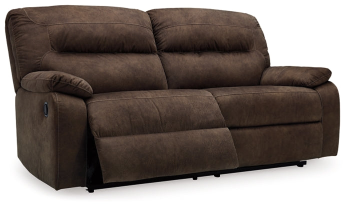 RECLINING SOFA AND LOVESEAT 9380281/86-ASH