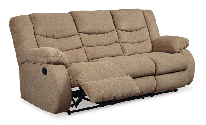 RECLINING SOFA AND LOVESEAT 9860488/86-ASH