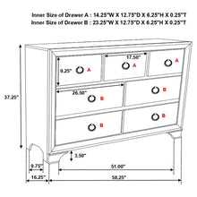 Load image into Gallery viewer, 4PCS QUEEN BEDROOM SET /222961Q-S4-COA