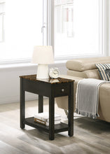 Load image into Gallery viewer, NOAH END TABLE WITH DRAWER-ESPRESSO NC