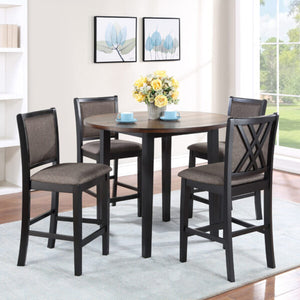 POTOMAC 42" ROUND COUNTER TABLE & 4 CHAIRS-NC