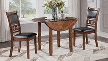 Load image into Gallery viewer, GIA 42&quot; DINING DROP LEAF TABLE W/2 CHAIRS-NC