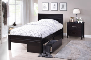 TWIN BED FRAME + TWIN MATTRESS ALBANY-CBF