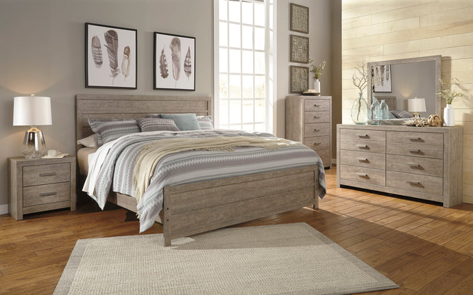 5Pcs QUEEN BEDROOM SET B070 ASH