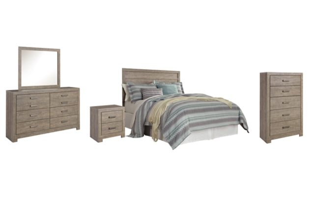 5PCS QUEEN BEDROOM B070B1/57/46/92-ASH