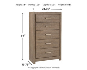 5PCS QUEEN BEDROOM B070B1/57/46/92-ASH