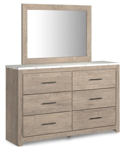 5PCS QUEEN BEDROOM B1191B2/B1/44/92-ASH