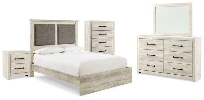 5PCS QUEEN BEDROOM B192B43/B1/92-ASH