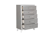 Load image into Gallery viewer, 5 DRAWERS CHEST-WHITE/GRAY NCH-ZEPHYR