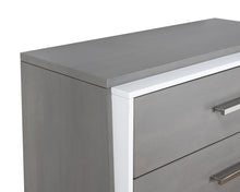 Load image into Gallery viewer, 5 DRAWERS CHEST-WHITE/GRAY NCH-ZEPHYR