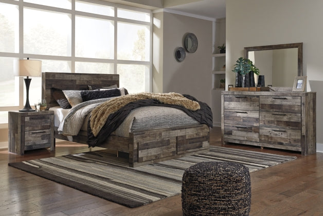 4PCS QUEEN BEDROOM B200B13/B1/92-ASH