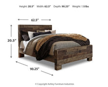 Load image into Gallery viewer, 4PCS QUEEN BEDROOM B200B6/B1/92-ASH