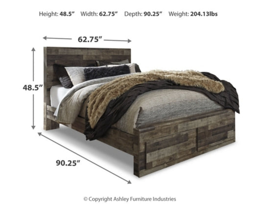 4PCS QUEEN BEDROOM B200B13/B1/92-ASH