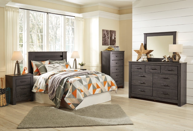 5PCS QUEEN BEDROOM B249-67/92(2)/B1-ASH
