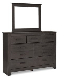 5PCS QUEEN BEDROOM B249-67/92(2)/B1-ASH