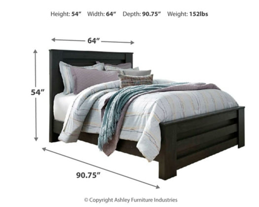 5PCS QUEEN BEDROOM B249-67/92(2)/B1-ASH