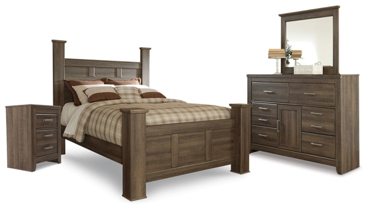 4PCS QUEEN BEDROOM B251-67/B1/92-ASH