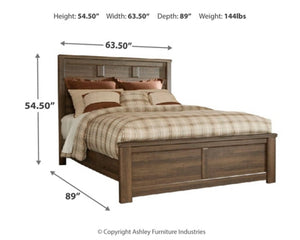 5PCS QUEEN BEDROOM B251-57/B1/92(2)-ASH
