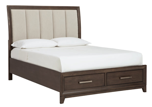 5PCS QUEEN BEDROOM B497-46/93/B1/B2-ASH