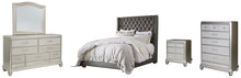 Load image into Gallery viewer, 5PCS QUEEN BEDROOM B650B13/B7/46/93-ASH
