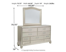 Load image into Gallery viewer, 5PCS QUEEN BEDROOM B650B13/B7/46/93-ASH