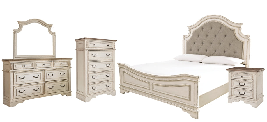 5PCS QUEEN BEDROOM B743-46/93/B1/B2-ASH