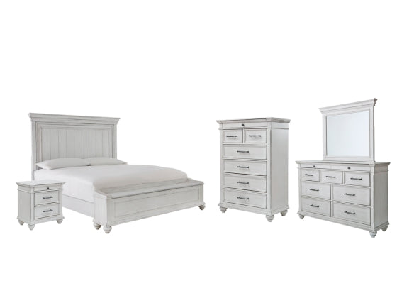 5PCS QUEEN BEDROOM B777B6/B1/46/93-ASH