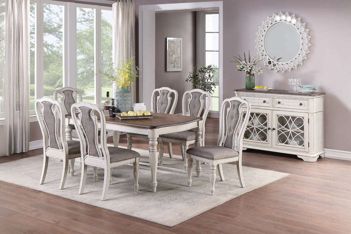 Dining Chair - Antique White