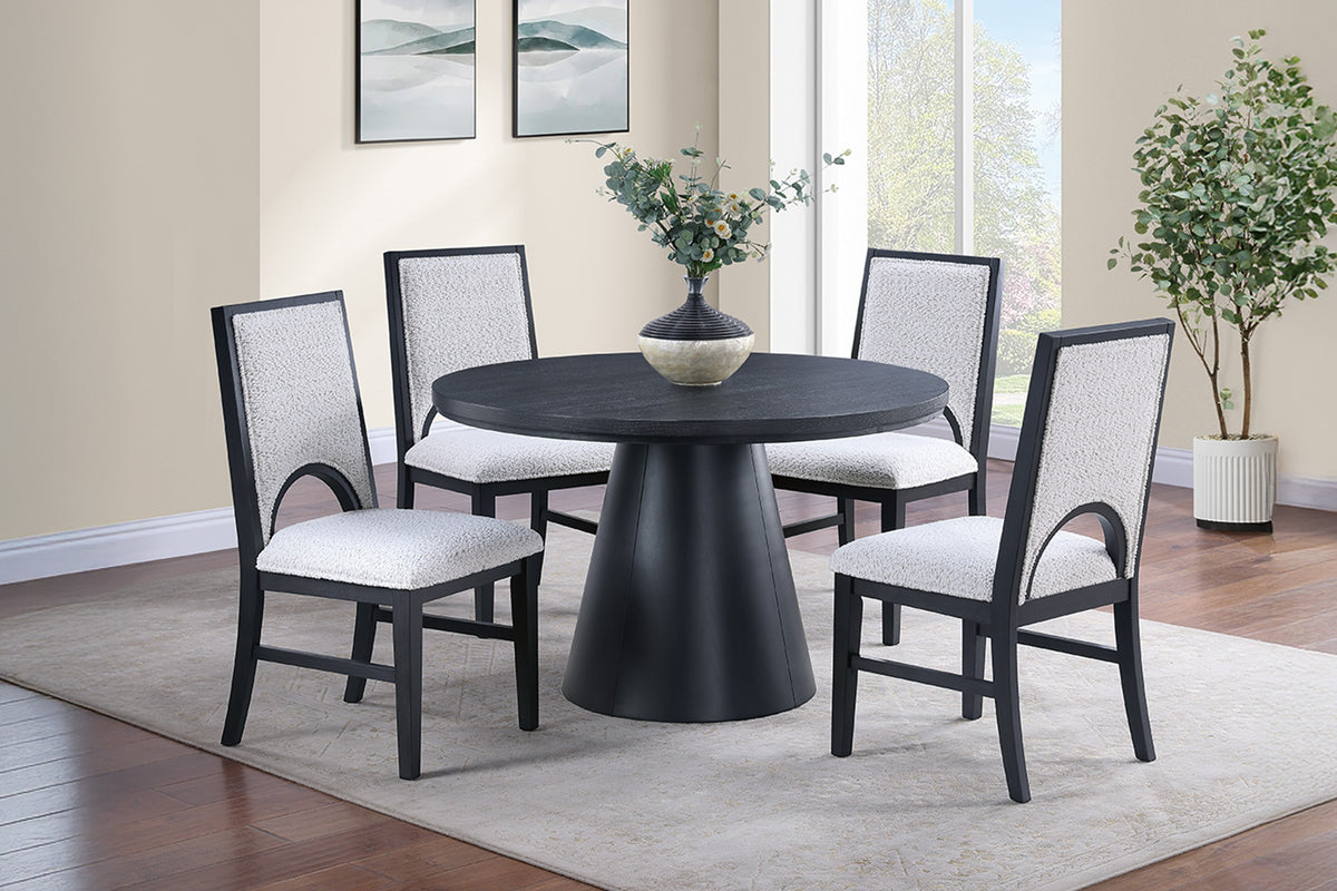 Dining Chair - White/Black