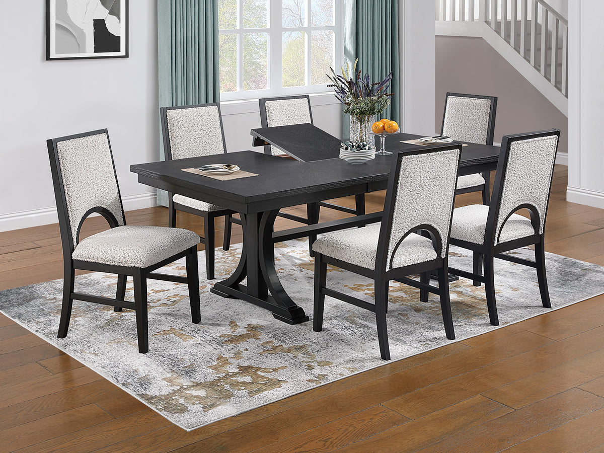 Dining Chair - White/Black