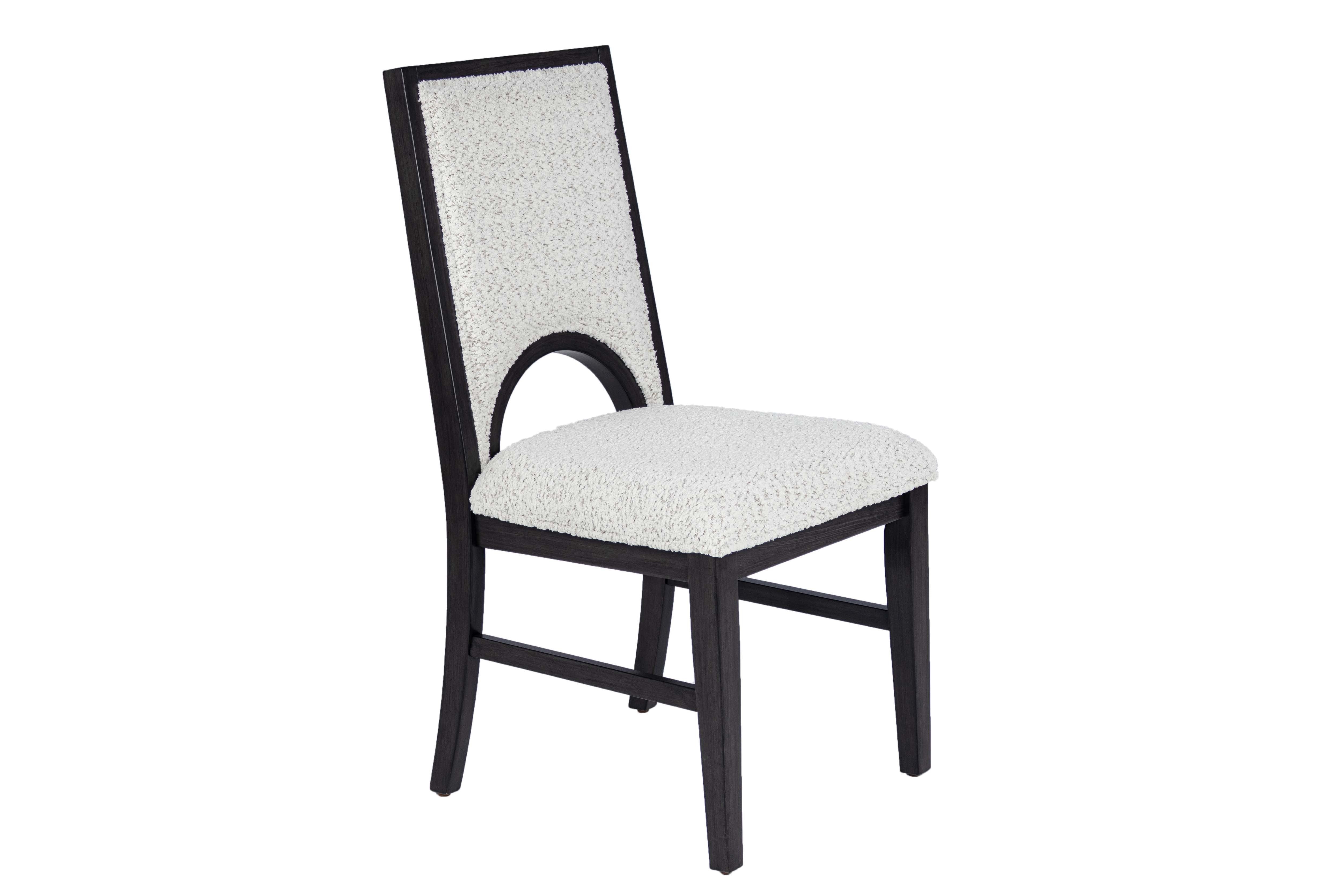 Dining Chair - White/Black