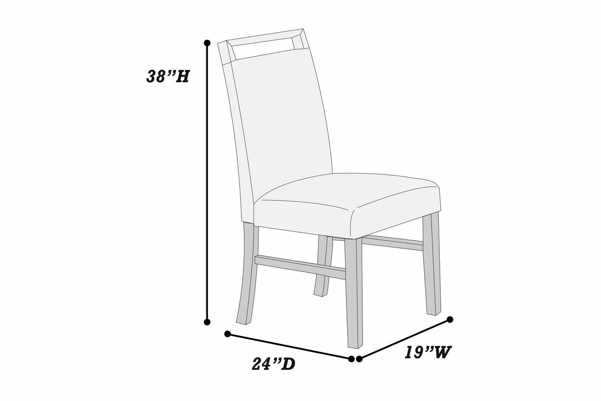 Dining Chair - Charcoal