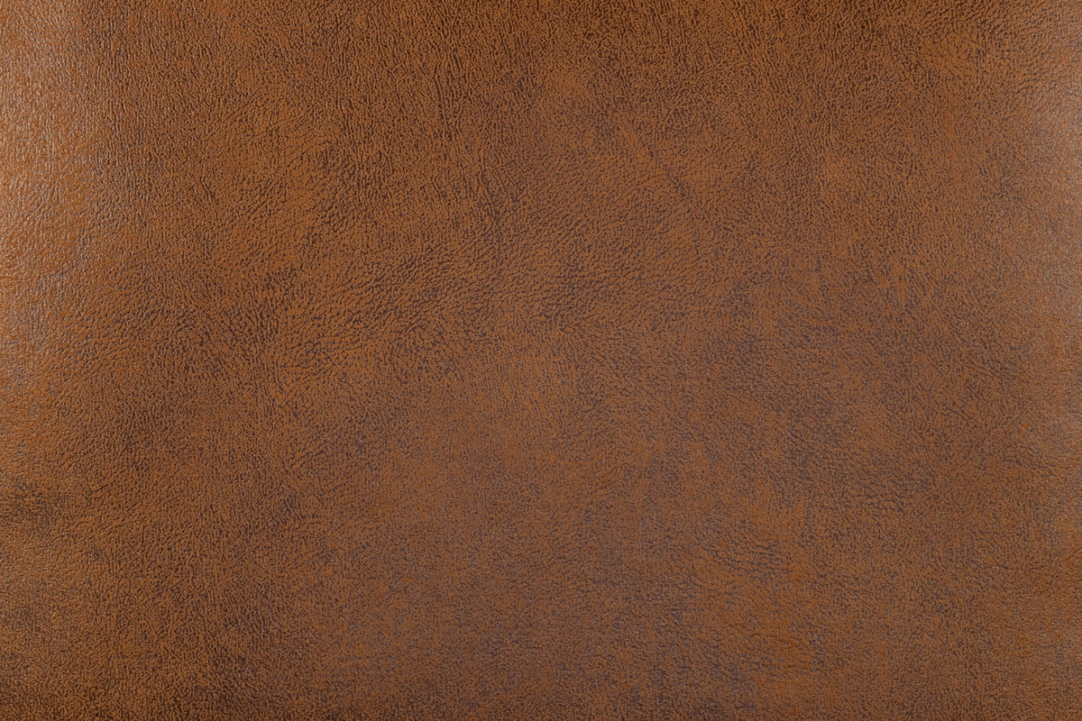 Swivel Chair - Walnut Leather-Like Fabric