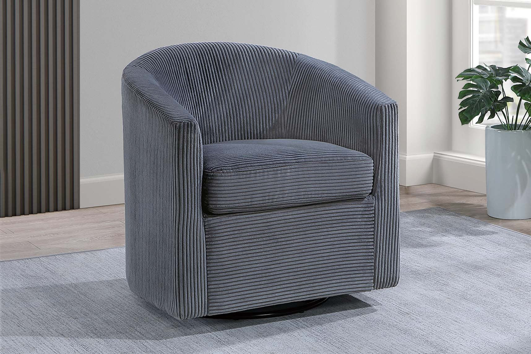 Swivel Chair - Dark Gray