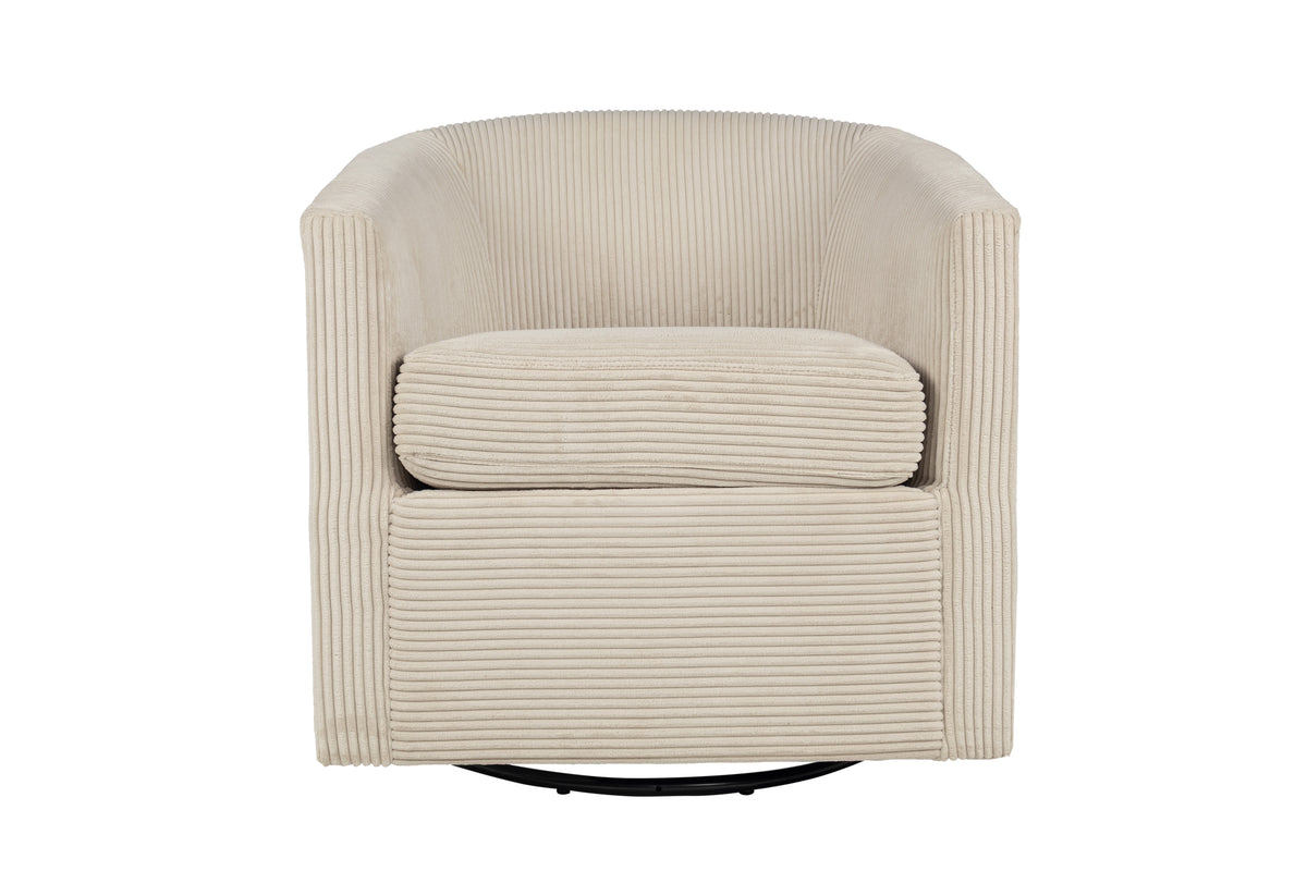 Swivel Chair - Beige