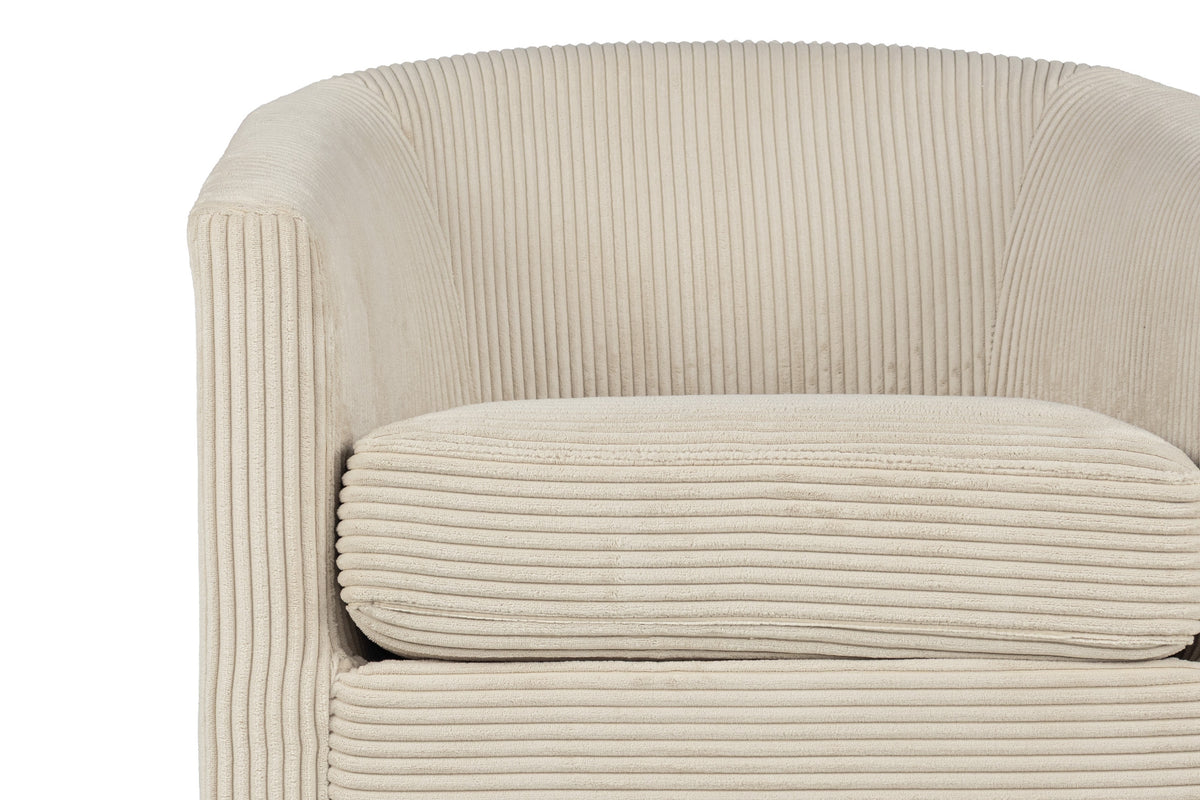 Swivel Chair - Beige