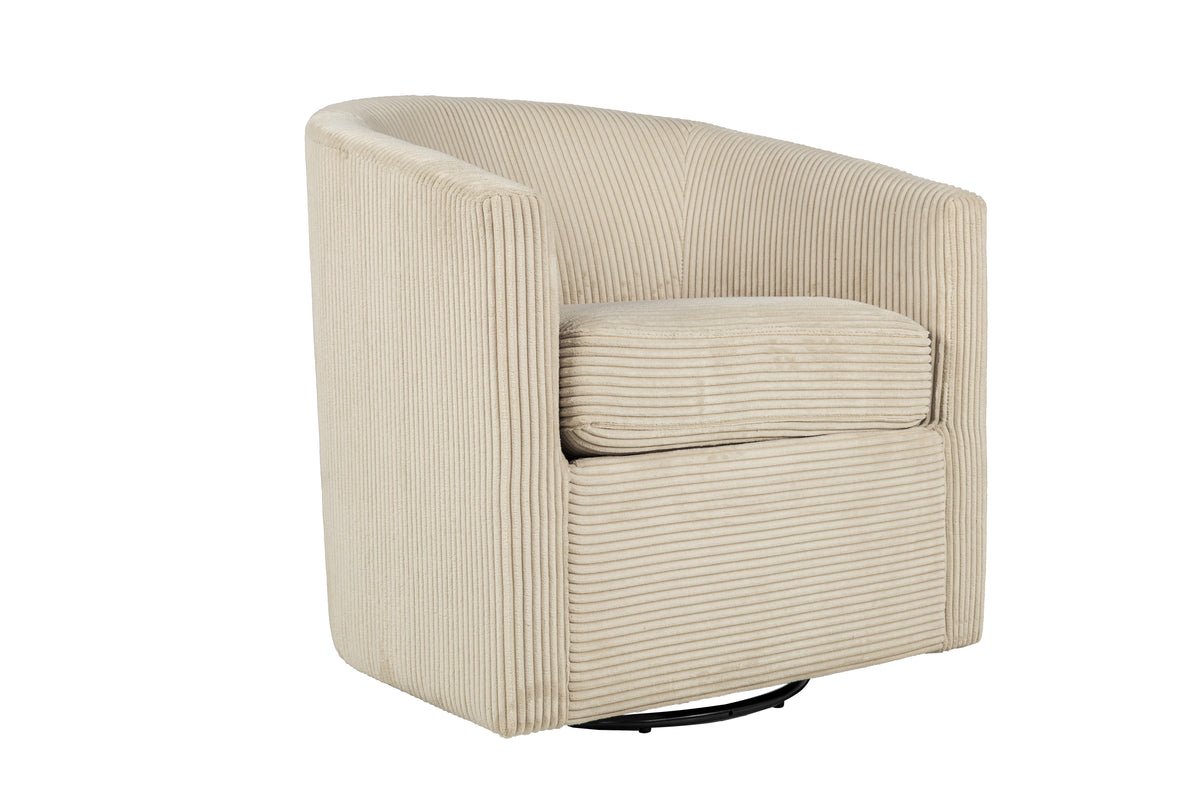 Swivel Chair - Beige