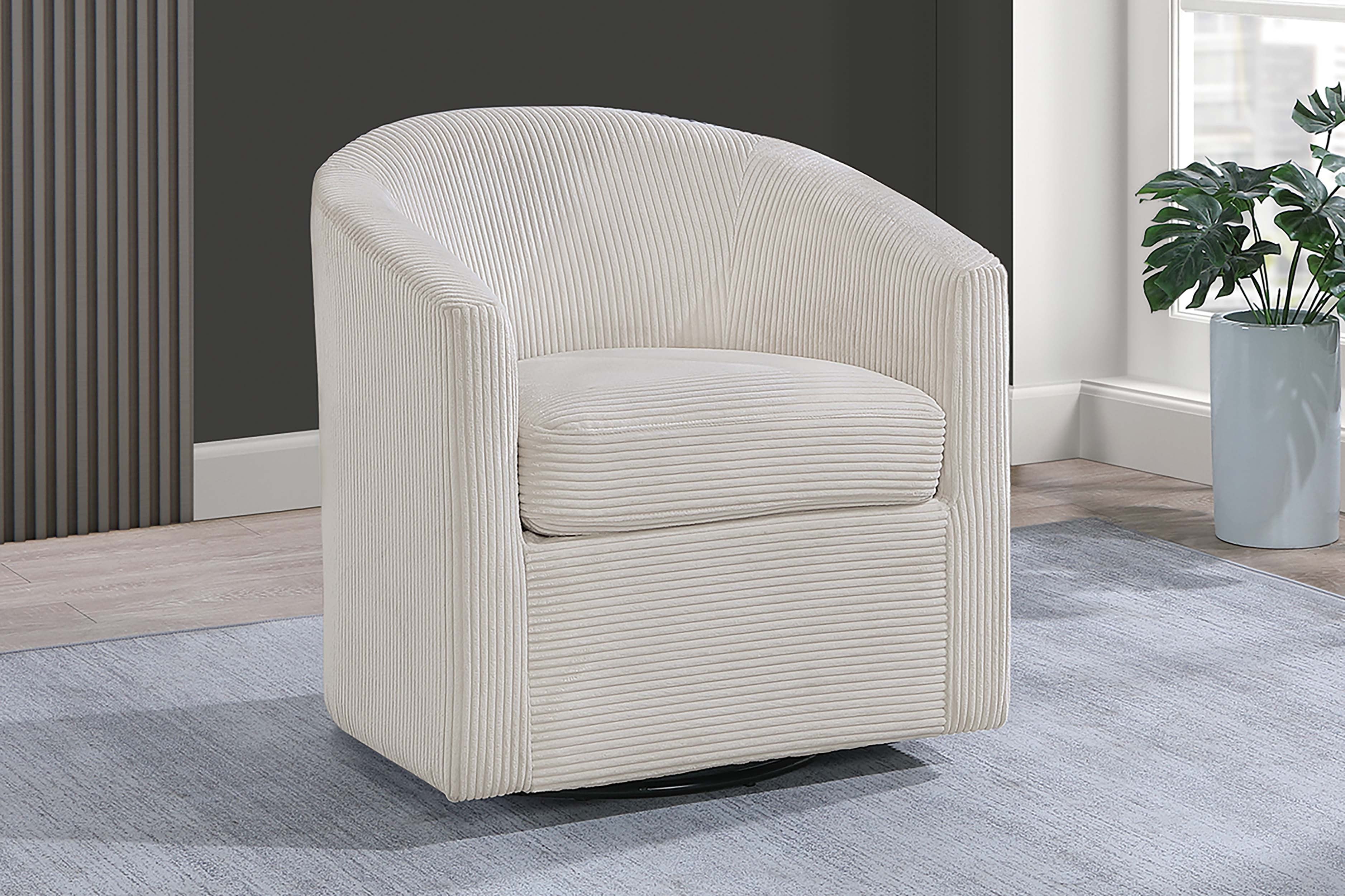 Swivel Chair - Beige