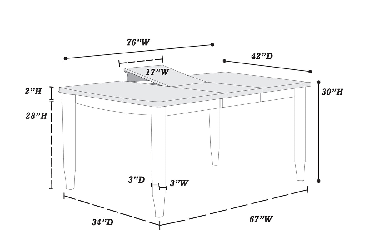 Dining Table - Espresso