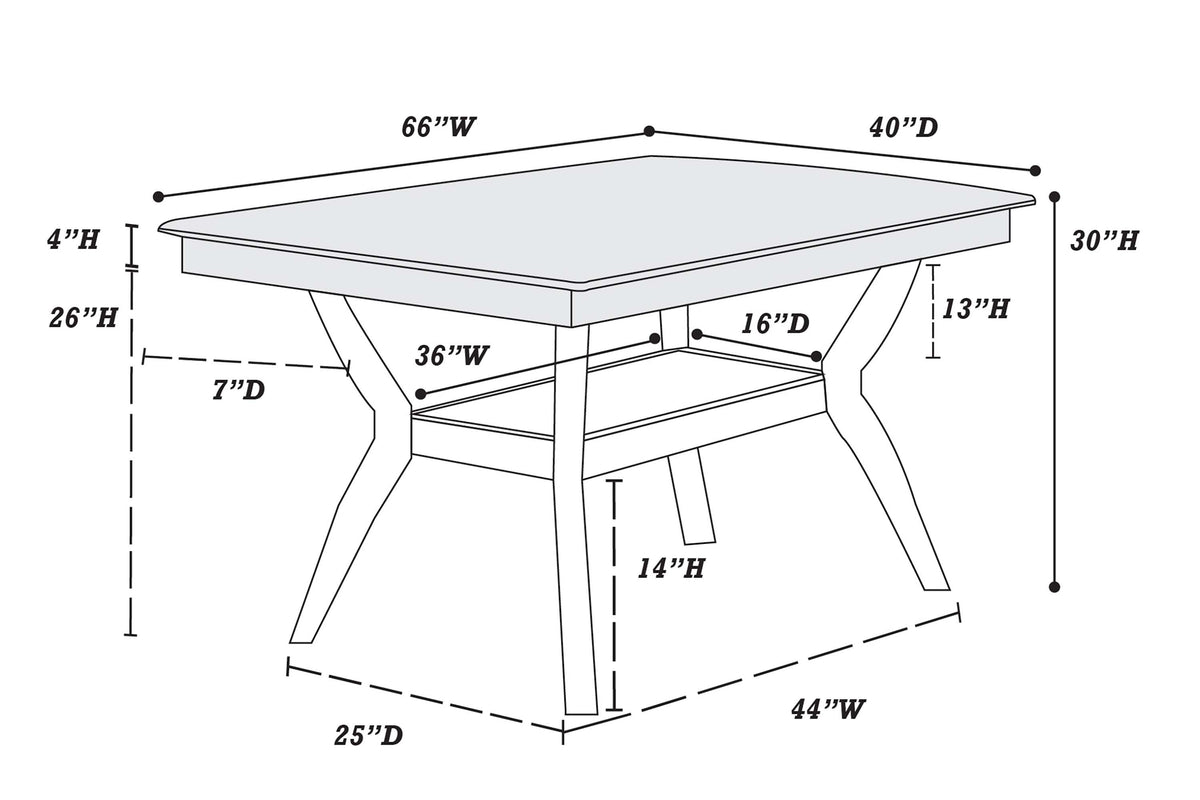 Dining Table - Espresso