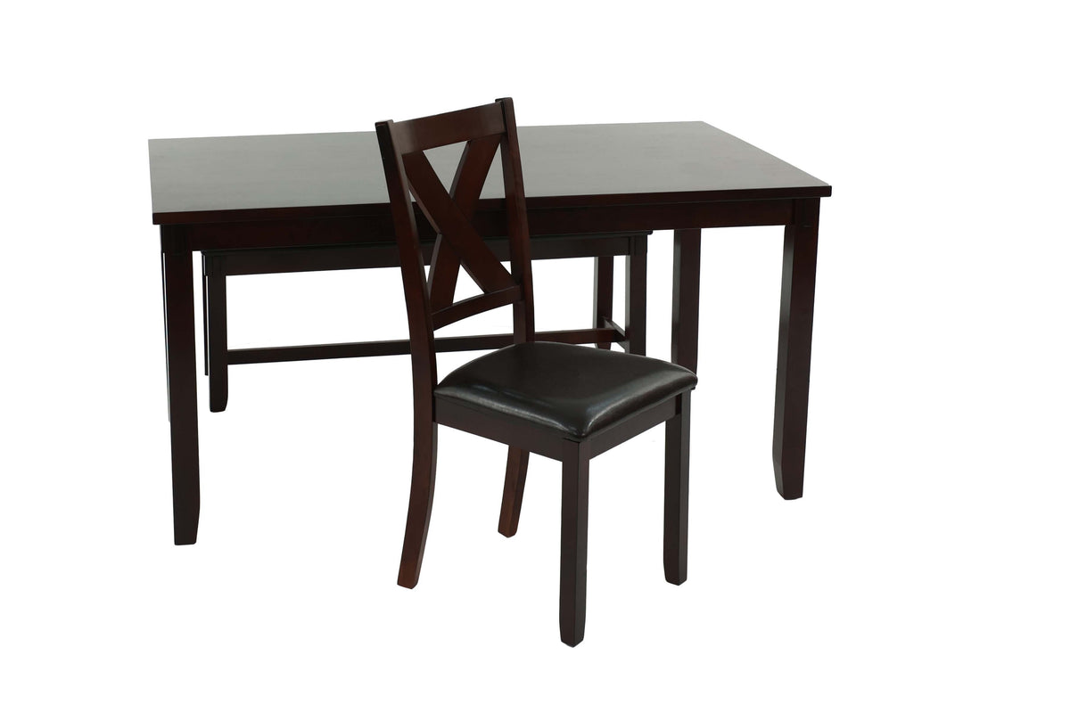 6-Pcs Dining Set - Espresso