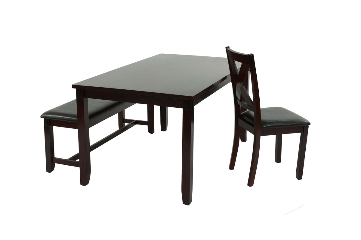 6-Pcs Dining Set - Espresso