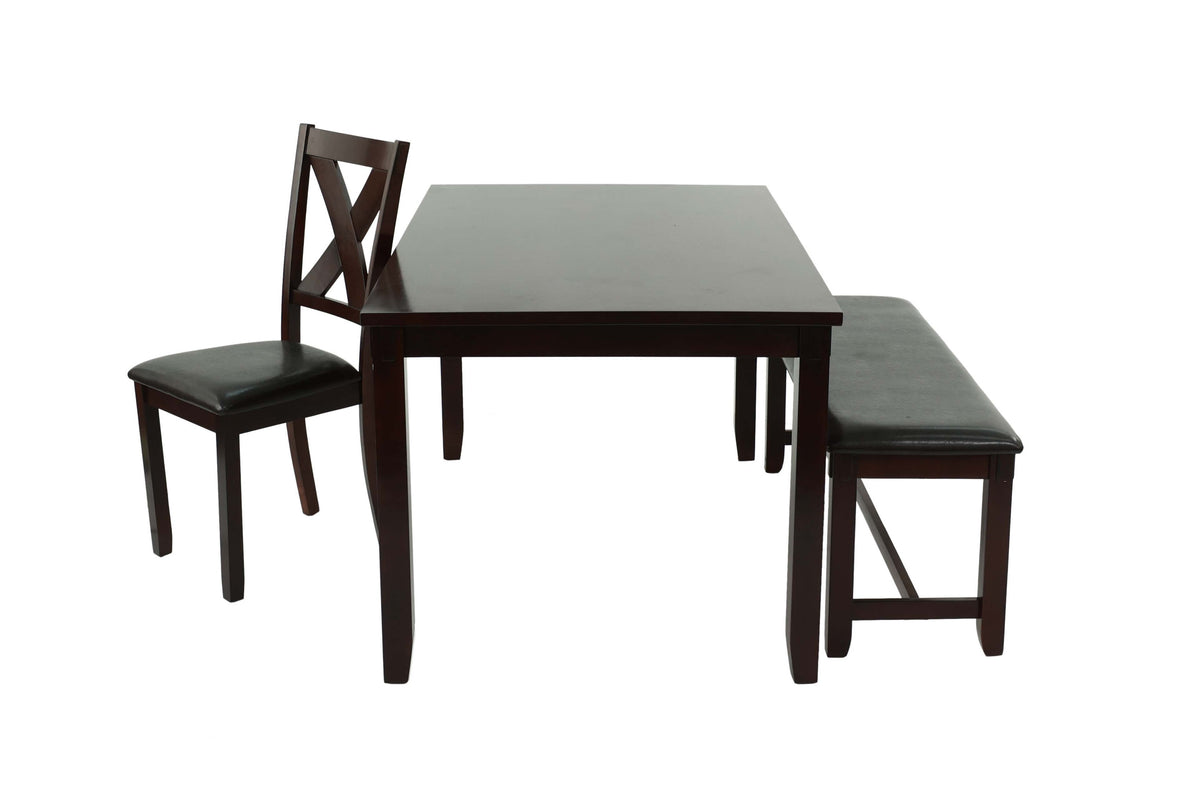 6-Pcs Dining Set - Espresso